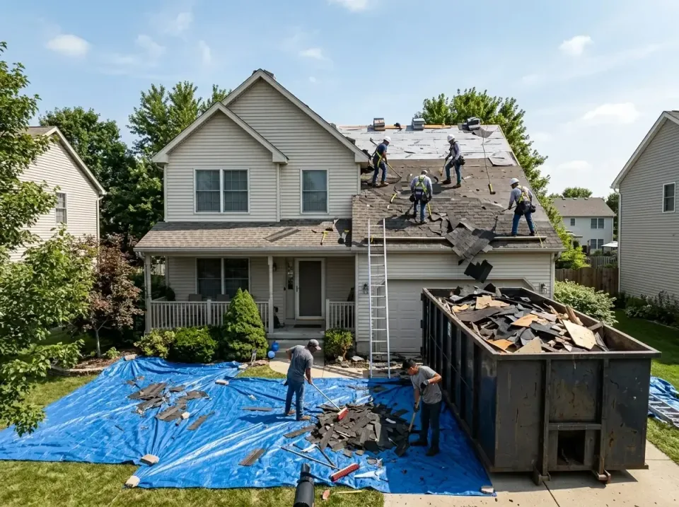roof-replacement-debris-remova-004 — frequently asked questions, Cheapest Dumpster Rentals in Humble, TX